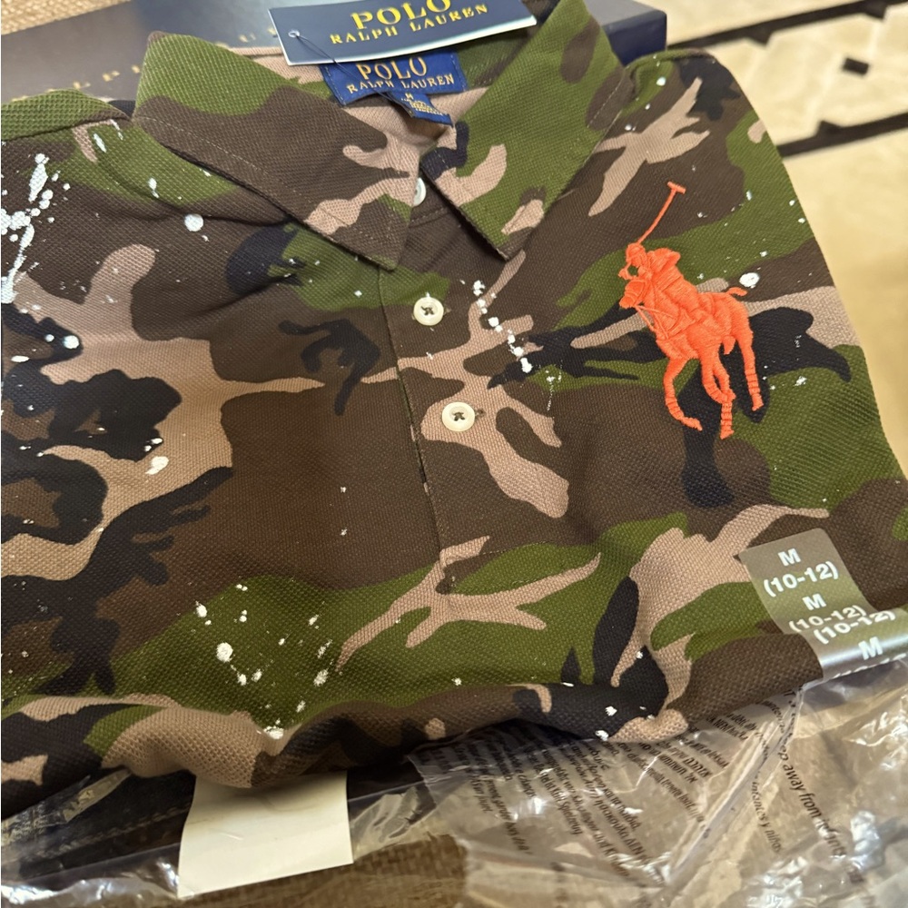 Polo Ralph Lauren Camouflage Polo Shirt